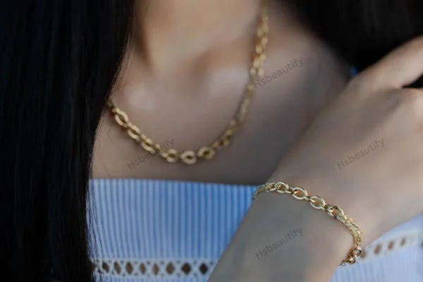 Gold Chain Necklace Women